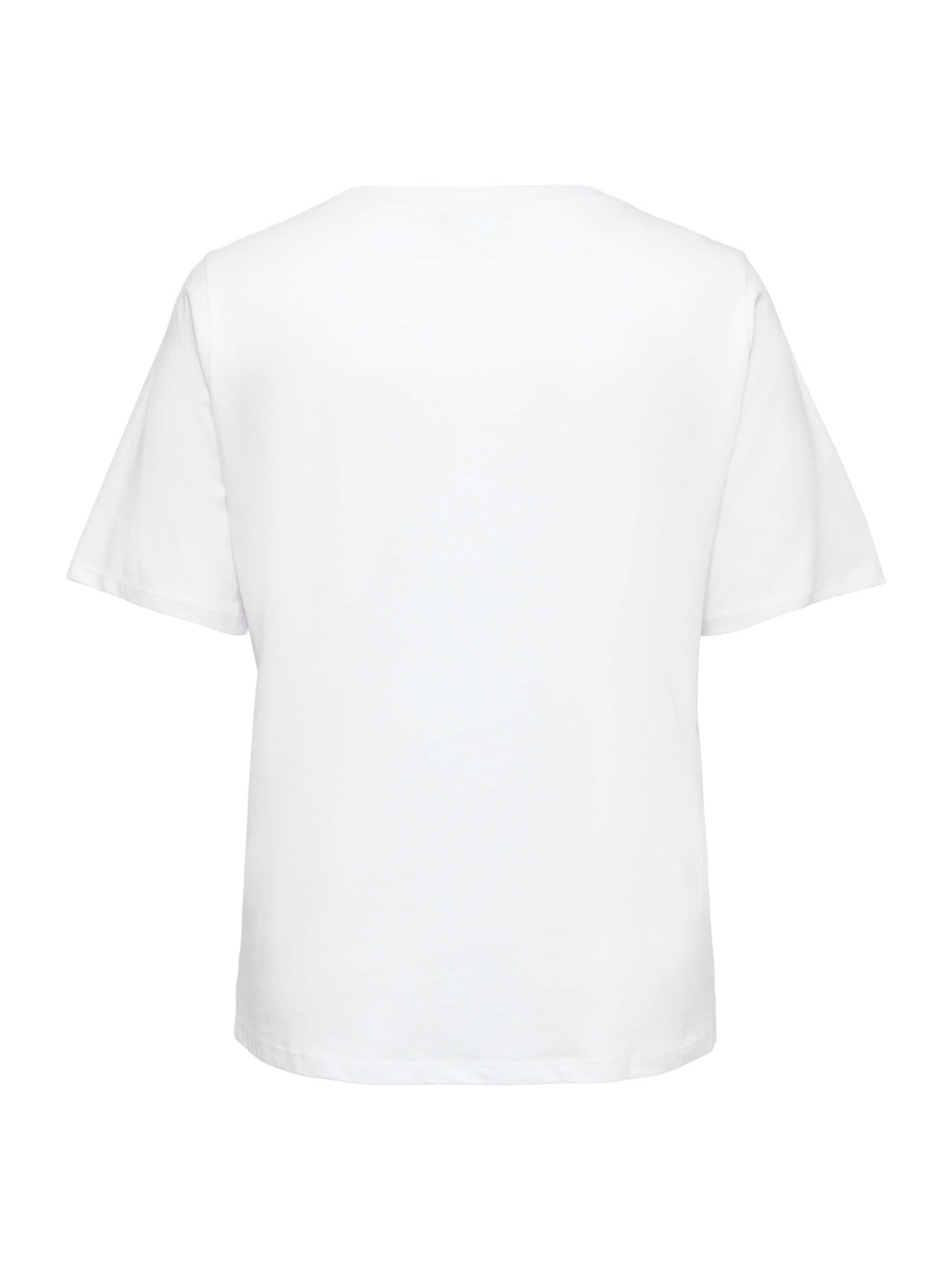 T-shirt 'CARRYDER' ONLY Carmakoma en blanc
