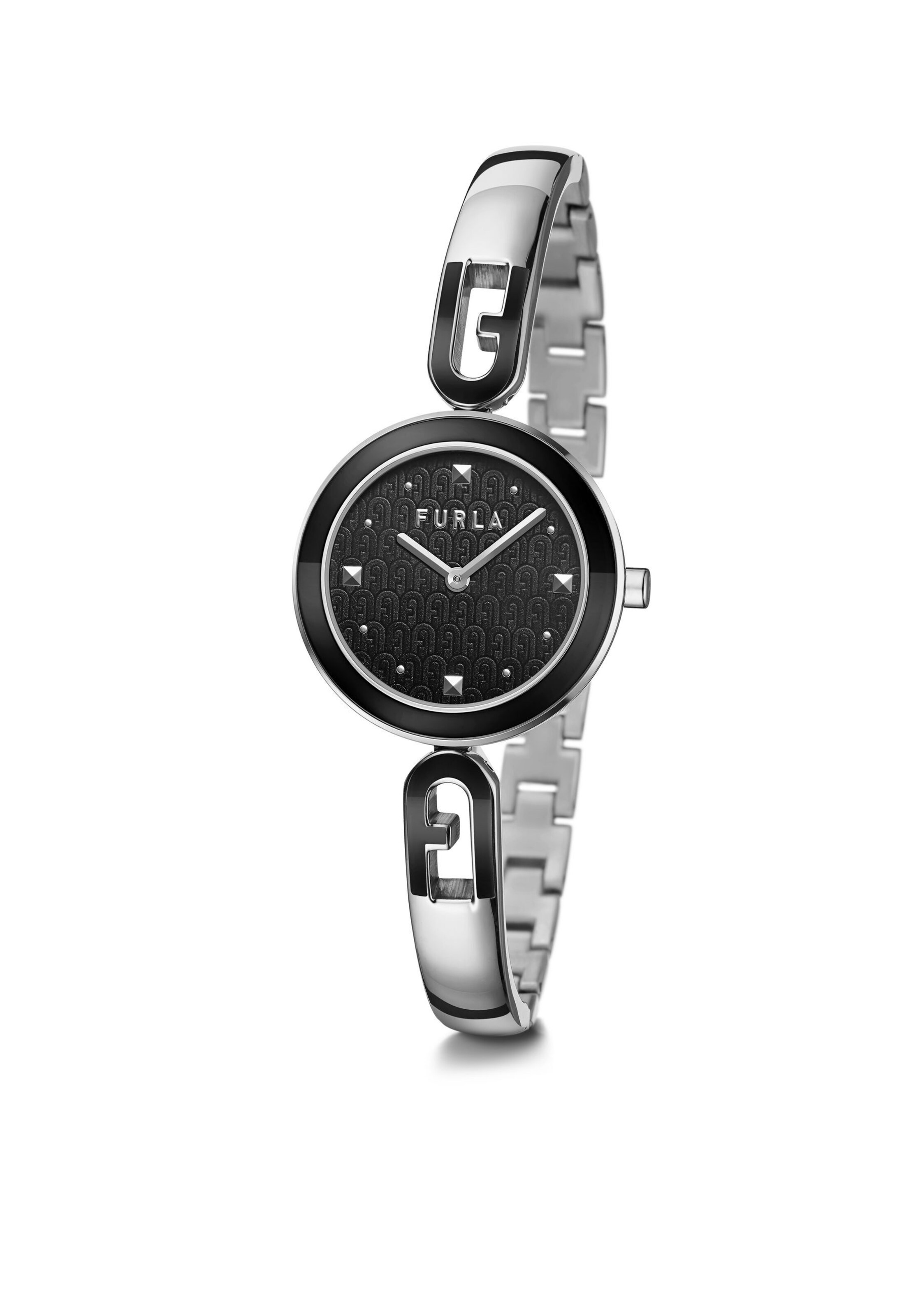 FURLA Analogt ur 'Bangle' i grå