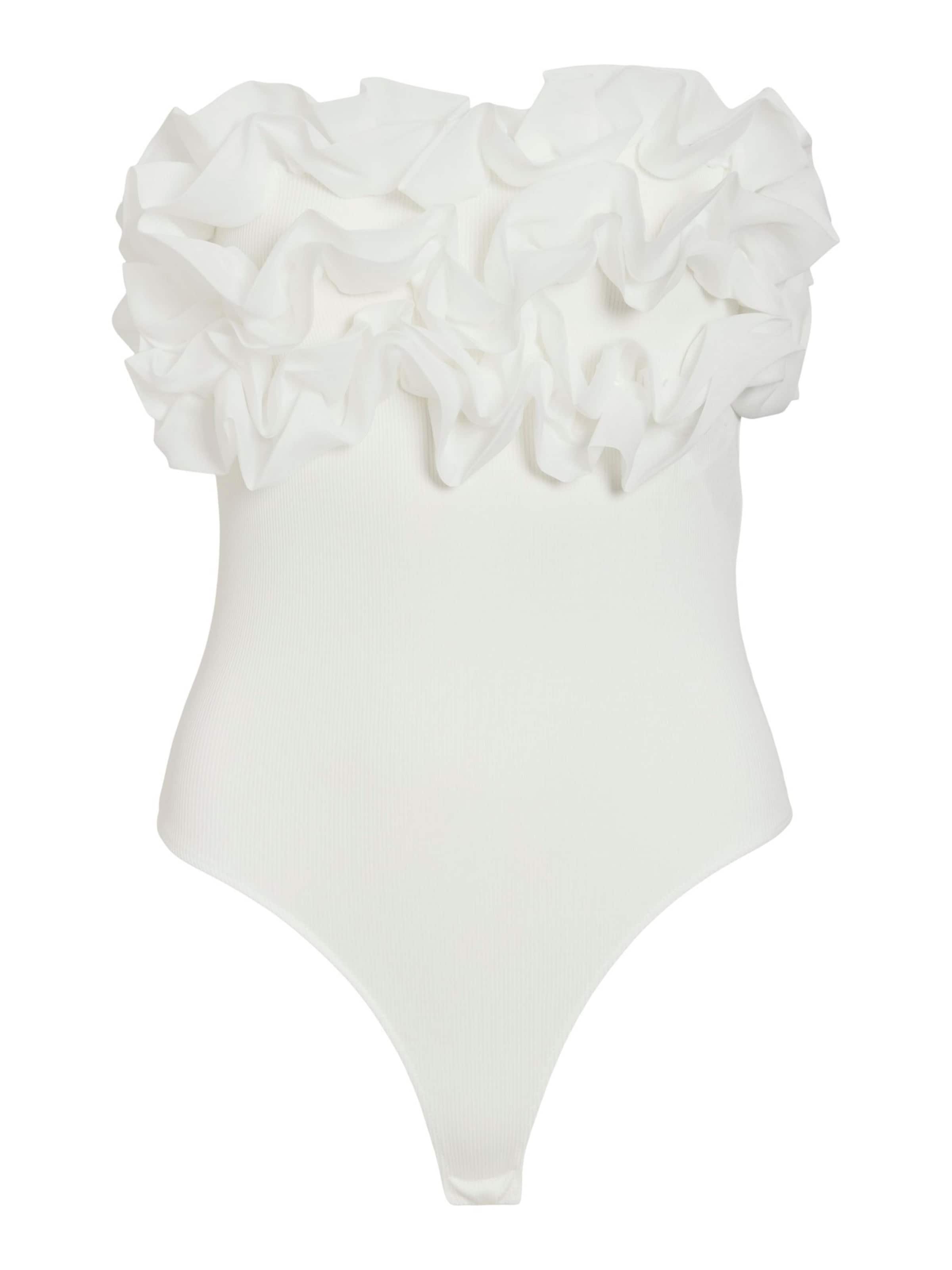 Body VILA en blanc : devant