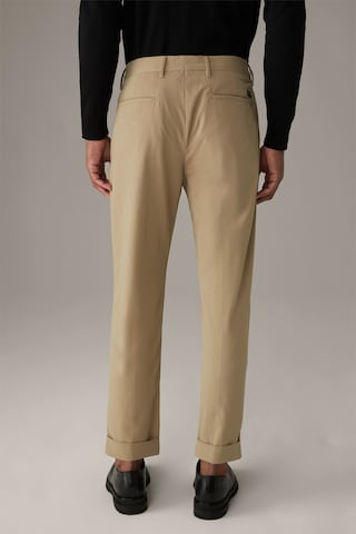 Regular Pantalon à pince 'Louis' STRELLSON en beige