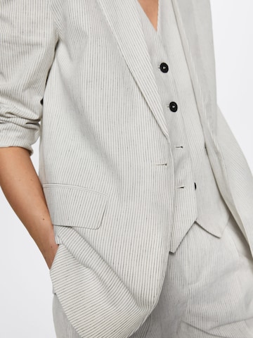 Blazer 'Sherlock' di MANGO in bianco