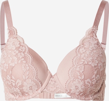 Soutien-gorge 'Dahlia Iris' Lindex en rose : devant