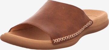 GABOR Mules in Brown: front