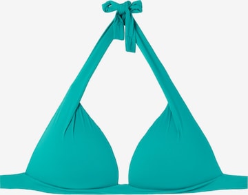 CALZEDONIA Triangle Bikini Top 'INDONESIA' in Green: front