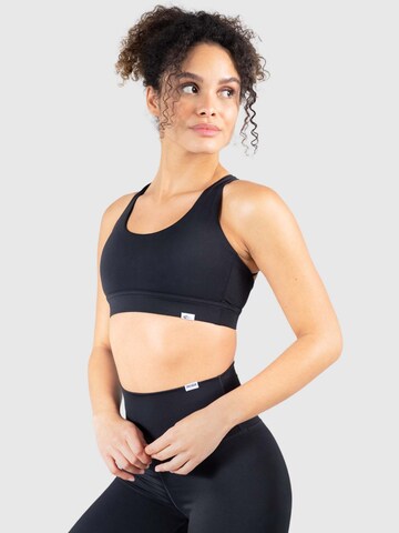 Haut de sport 'Sienna' Smilodox en noir : devant