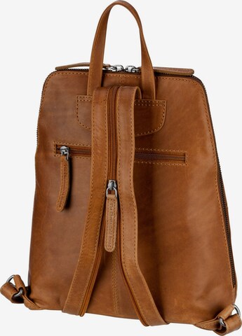 The Chesterfield Brand Rucksack 'Claire' in Braun