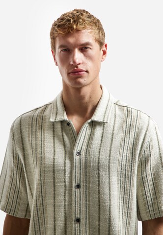 No Excess Regular Fit Hemd in Beige