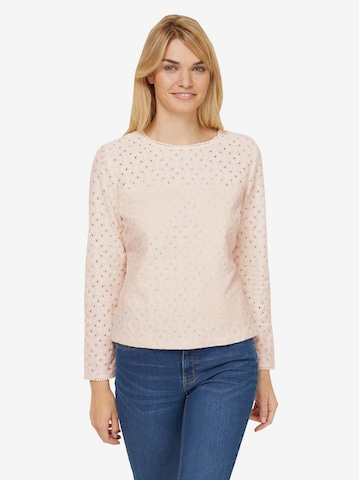 Linea Tesini by heine Bluse in Beige: predná strana