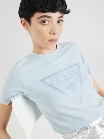 GUESS - Camiseta en azul