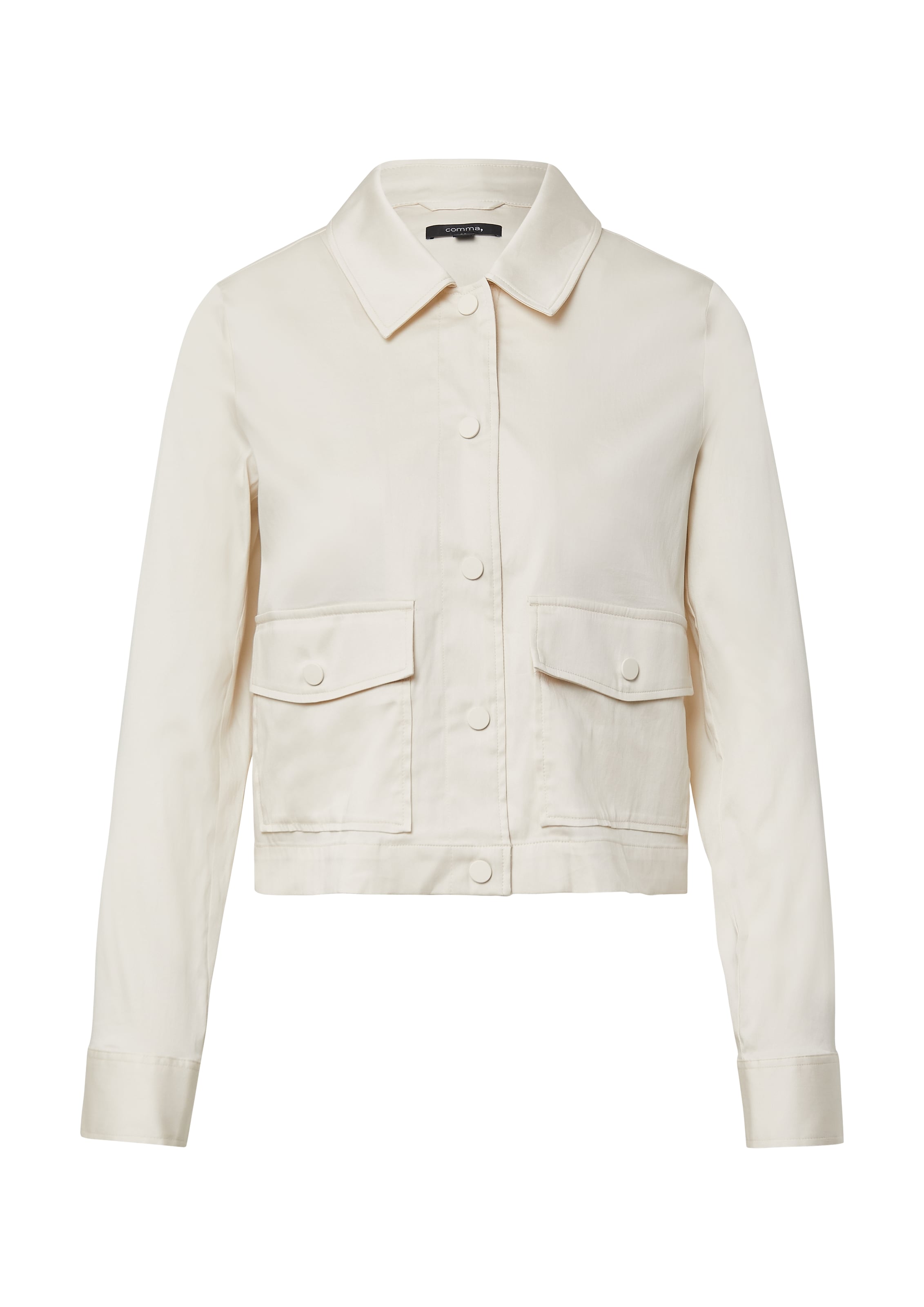 COMMA Jacke in Beige: Vorderseite