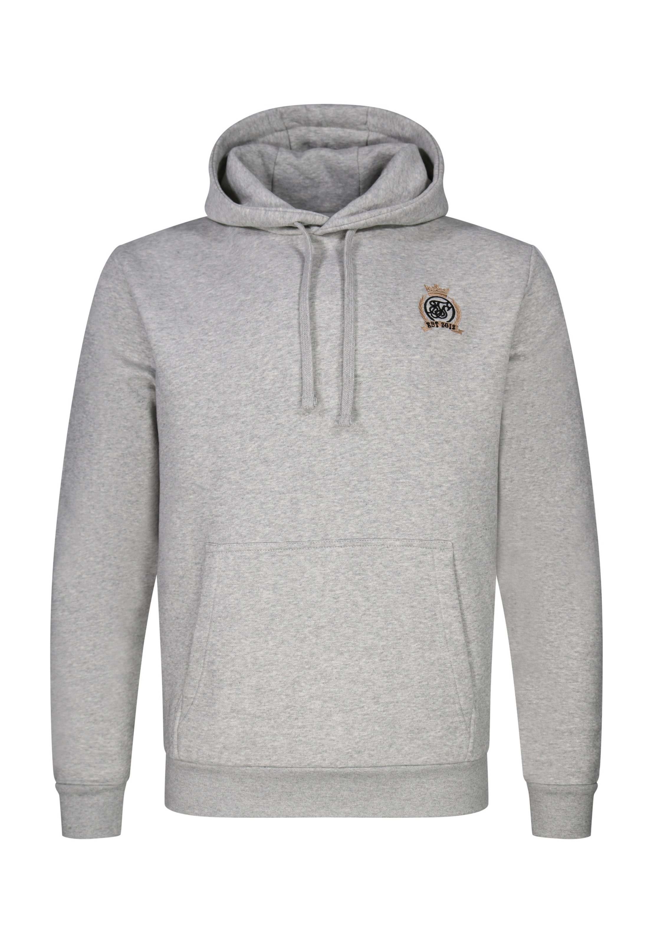 SikSilk - Sudadera 'Essentials' en gris: frente