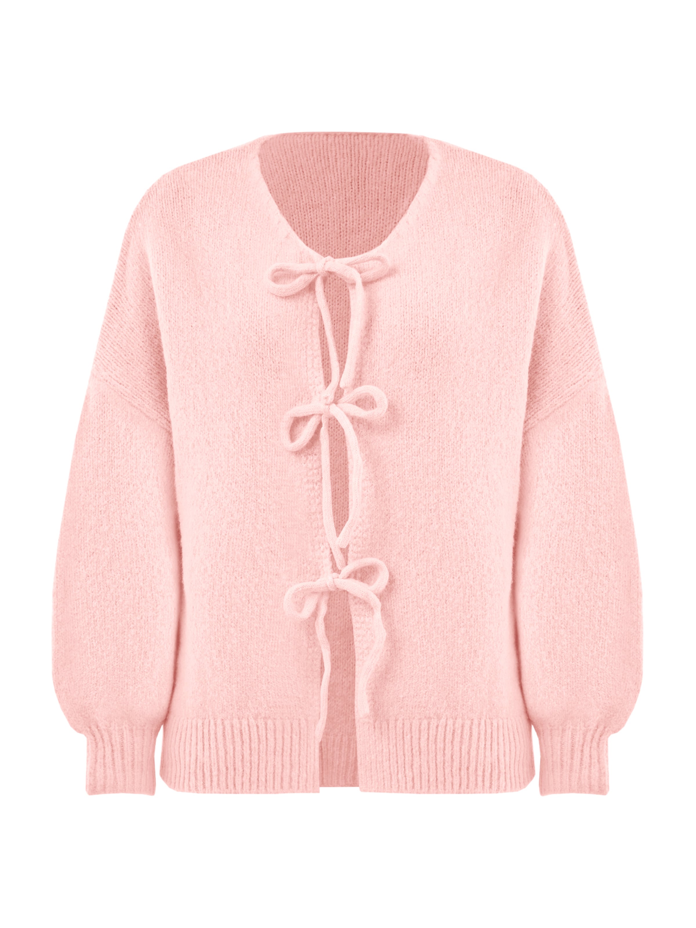 Imily Bela Strickjacke in Pink: Vorderseite
