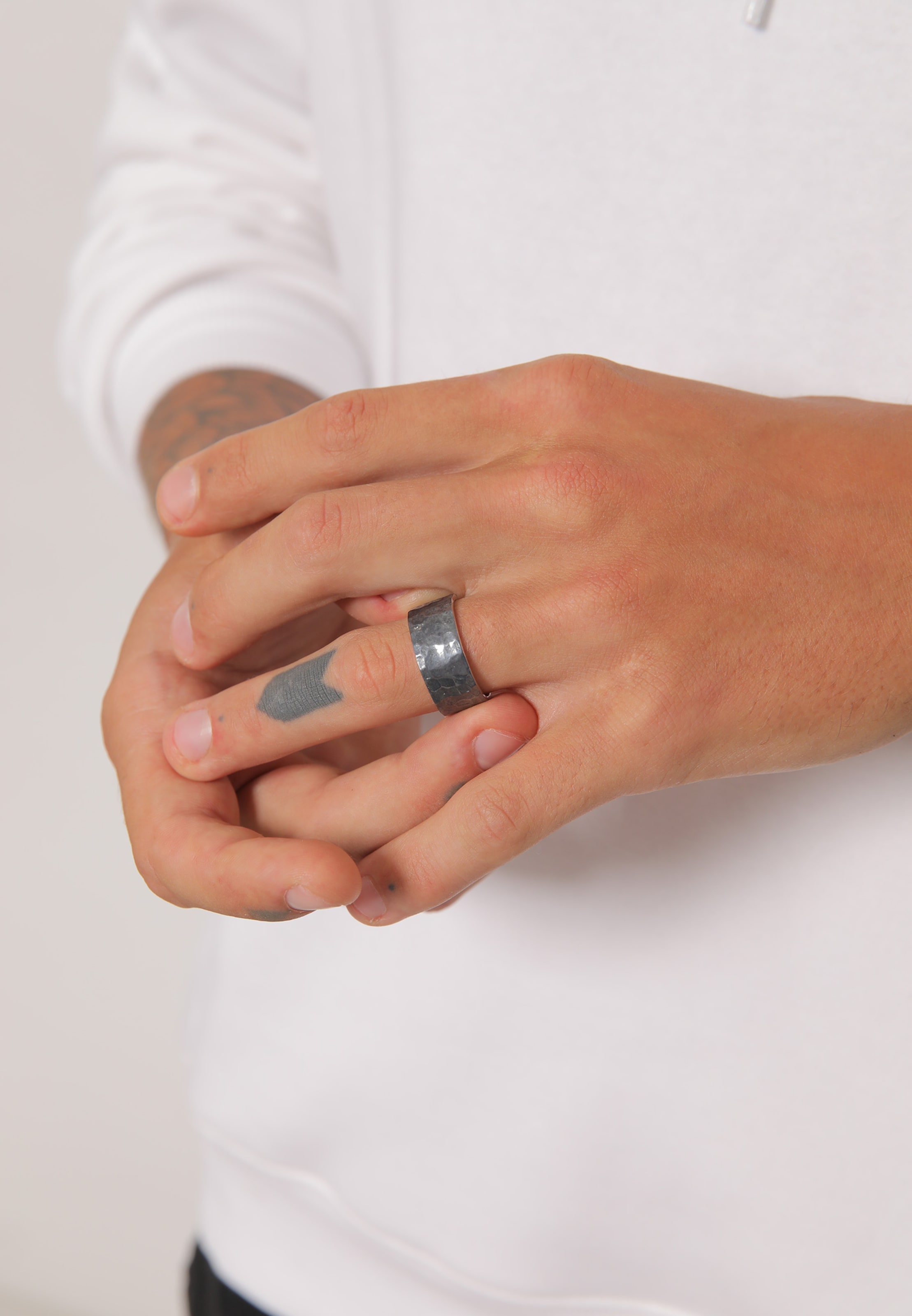 KUZZOI Gyűrűk - ezüst: elől