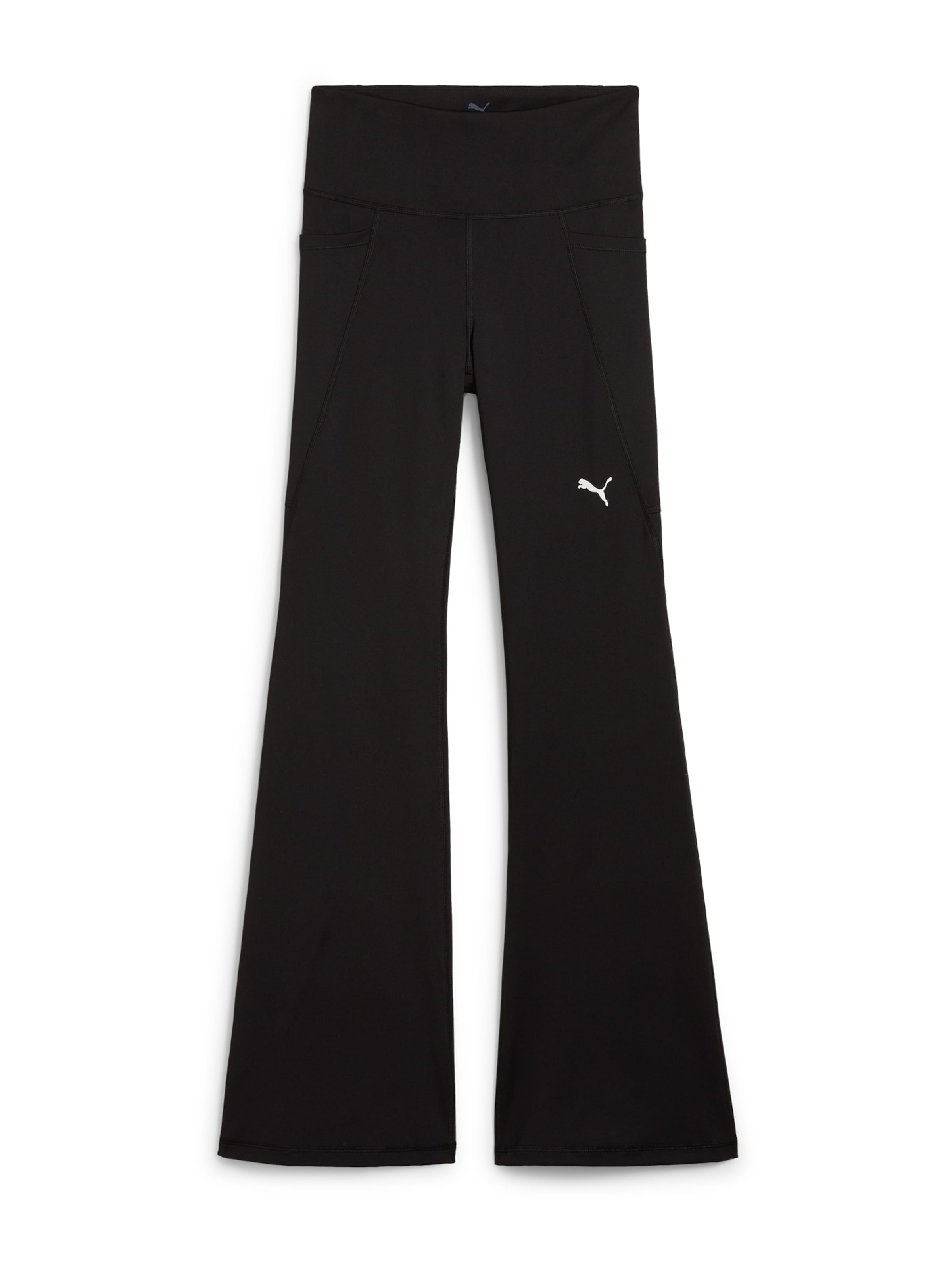 PUMA Bootcut Sportbroek &#x27;Tad Essentials&#x27; in Zwart: voorkant