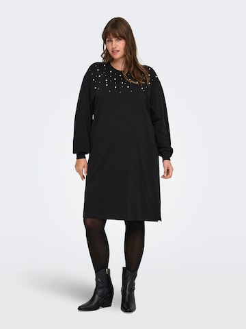 Rochie 'CARVIOLETTA' de la ONLY Carmakoma pe negru
