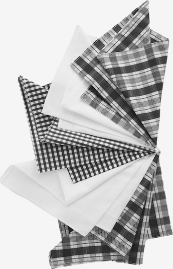 Next Chusteczka w kolorze szary / czarny / białym, Podgląd produktu