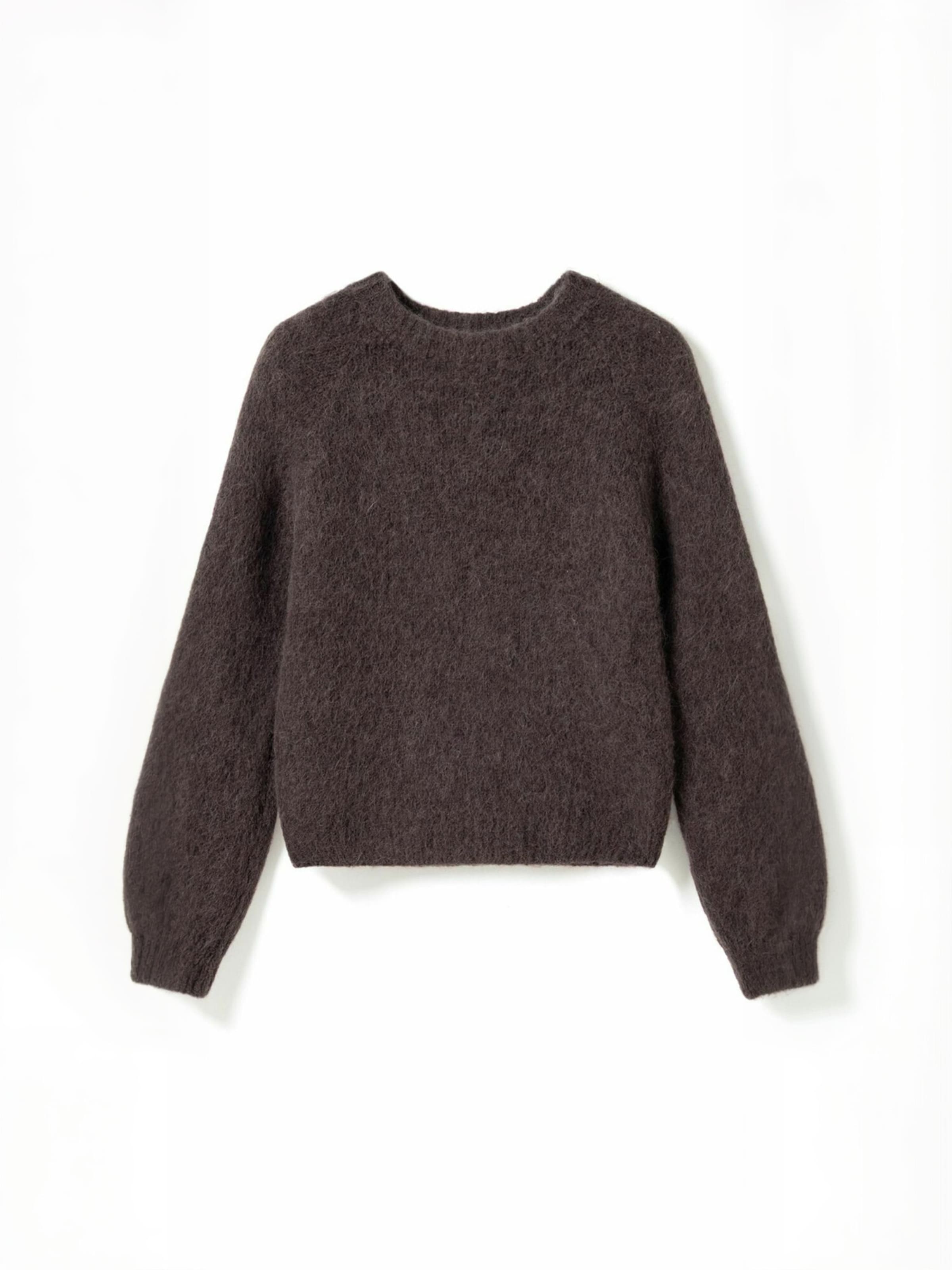 Noella Sweater ' N-Latora ' in Braun: Vorderseite