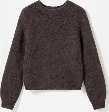 Noella Sweater ' N-Latora ' in Braun: Vorderseite