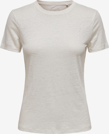 T-shirt 'Patrice' ONLY en blanc : devant