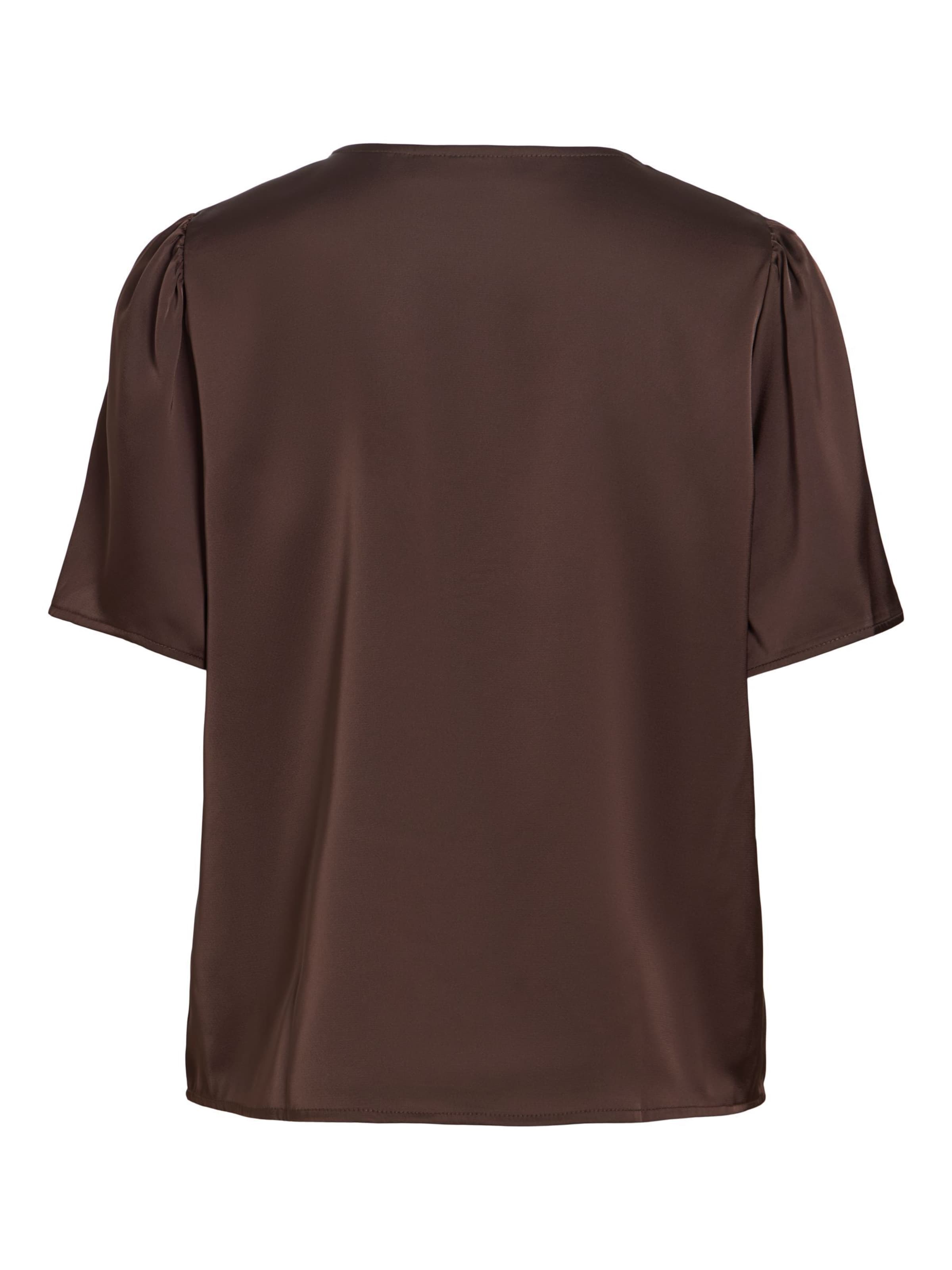 VILA Shirt 'VIENNA RAVENNA' in Bruin