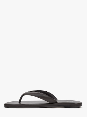 Estro Slipper '004' in Brown: front
