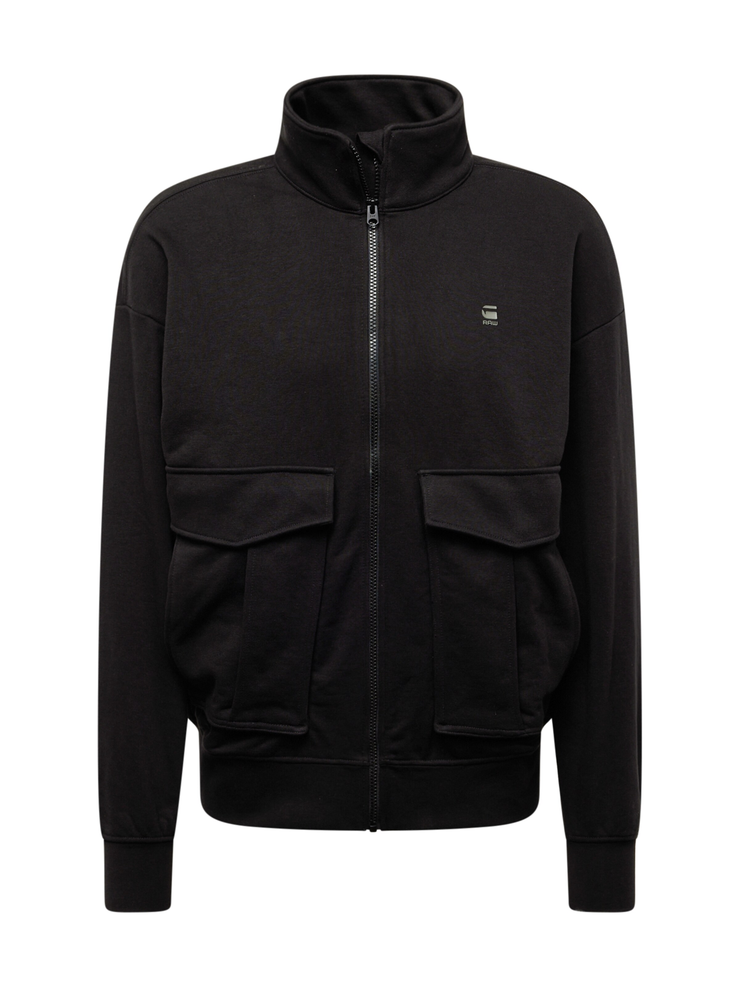 G-STAR Sweatjakke i sort: forside