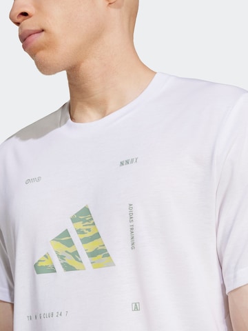 ADIDAS PERFORMANCE Shirt in White