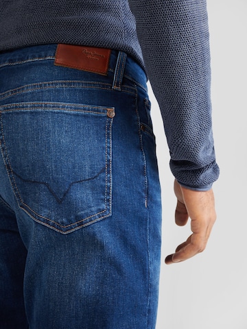 Coupe slim Jean Pepe Jeans en bleu