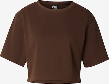 Urban Classics T-Shirt in Braun: Vorderseite