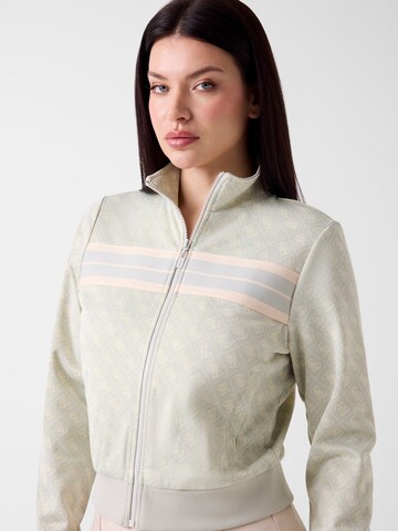 GUESS Zip-Up Hoodie in Grey