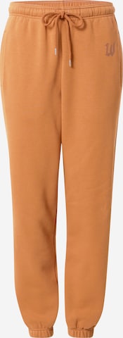 Loosefit Pantalon 'Marlo' ABOUT YOU x Dardan en marron : devant