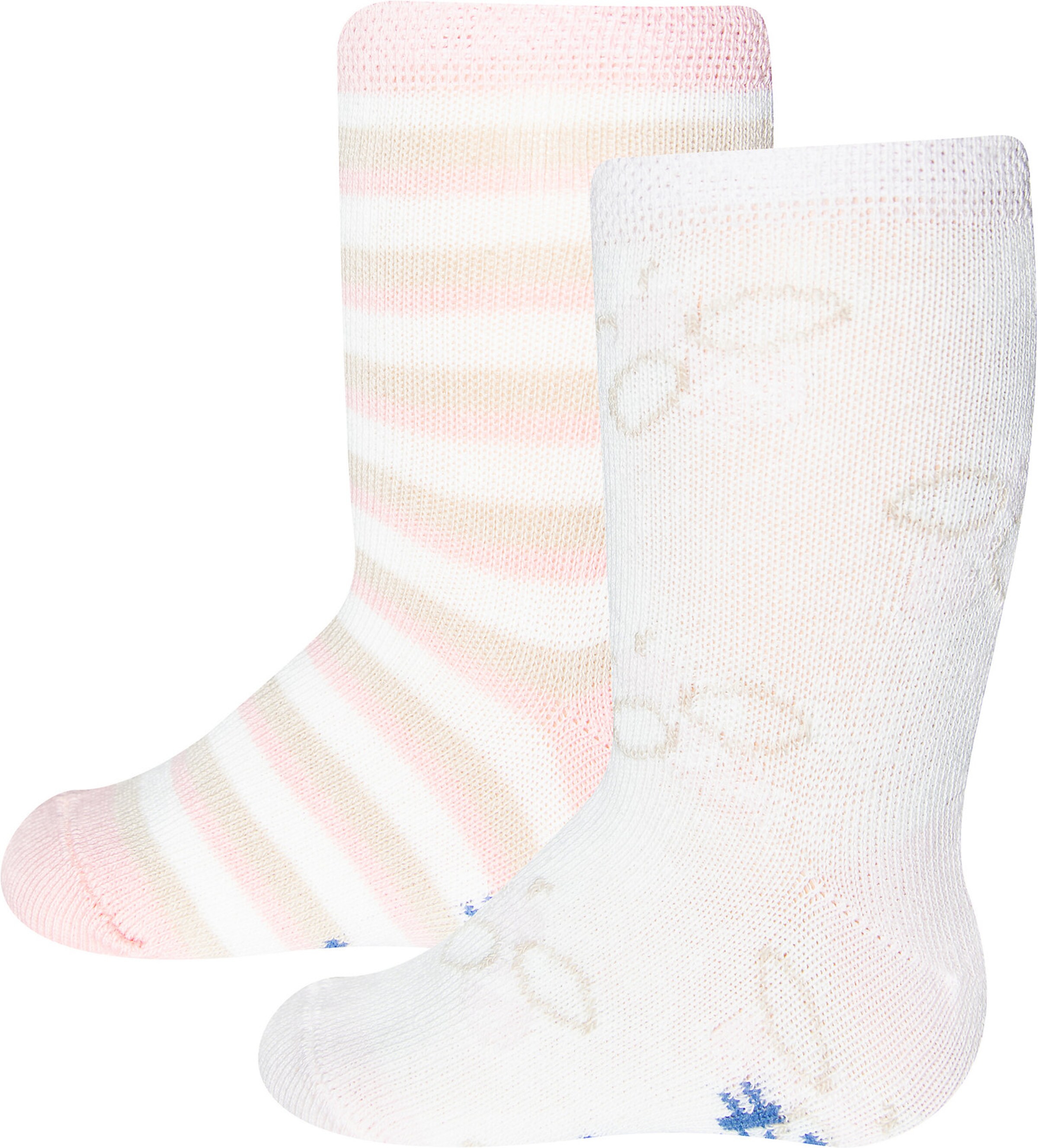 Kinder Teens (Gr. 140-176) SANETTA Socken in Creme, Rosa - FS92238