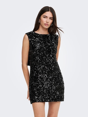 Robe 'ONLCONFIDENCE' ONLY en noir : devant