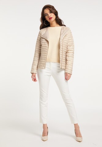 faina Between-Season Jacket in Beige