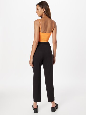 ABOUT YOU Regular Pleat-Front Pants 'Josina' in Black
