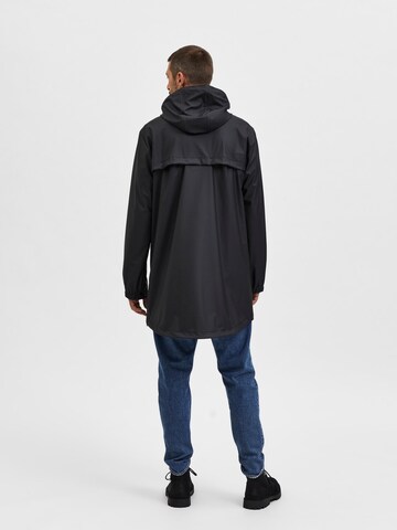 SELECTED HOMME Weatherproof jacket 'Don' in Black