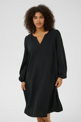 KAFFE CURVE Платье 'Niki' в Черный: спереди