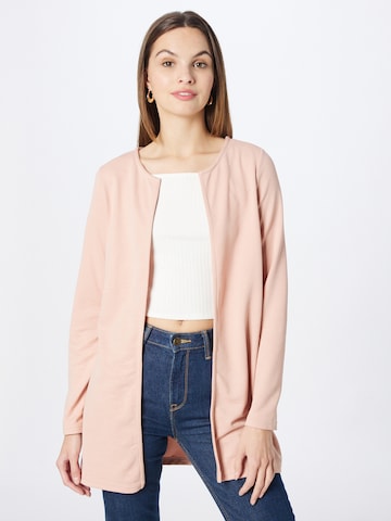 VILA Knit Cardigan 'TRAVEL' in Pink: front