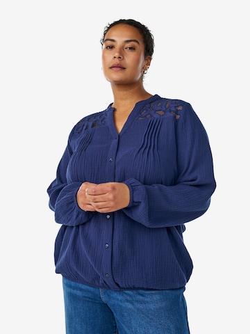 mėlyna Zizzi Palaidinė 'VVIVA': priekis