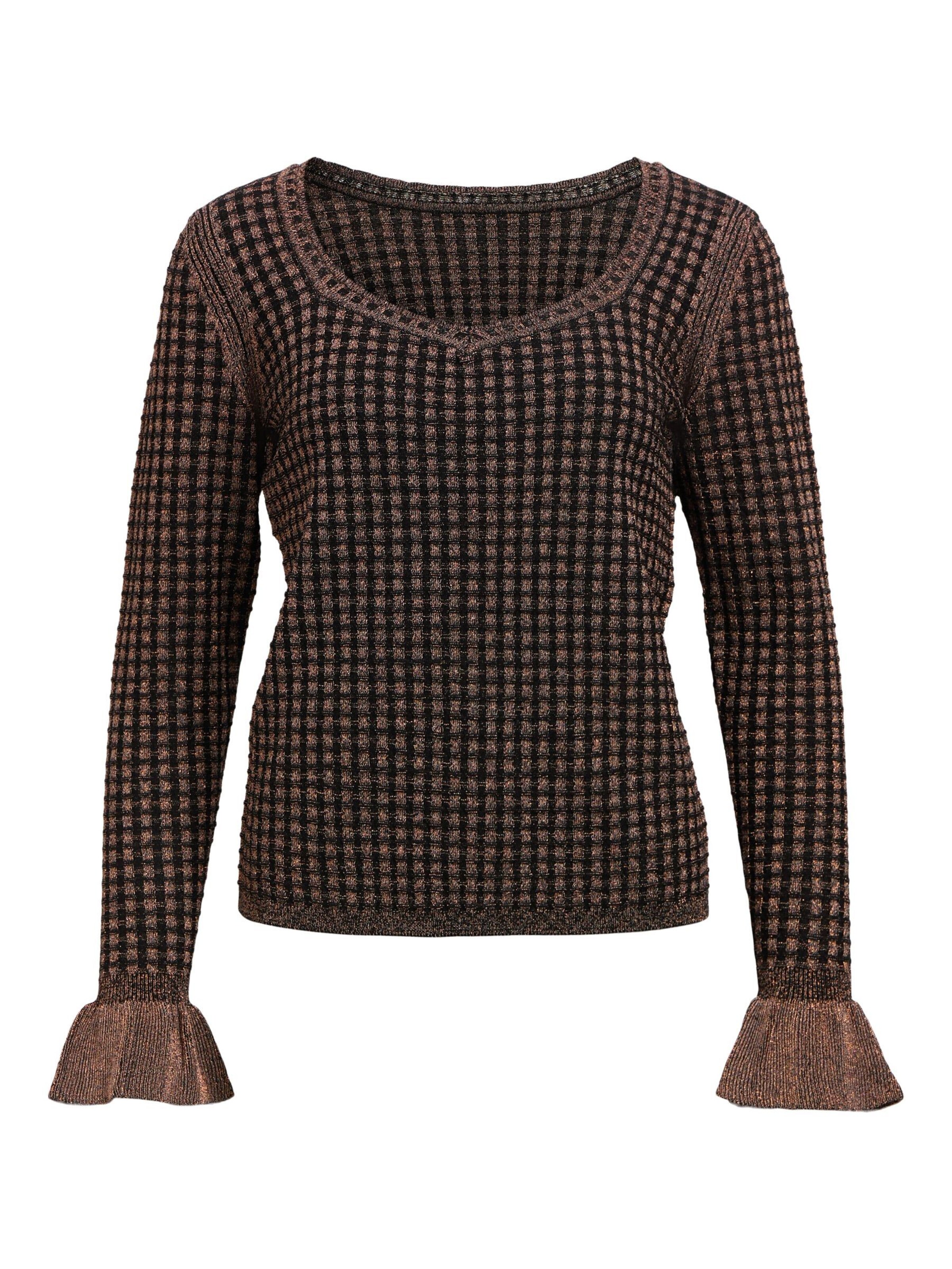 Pull-over 'OBJSarra' OBJECT en noir : devant