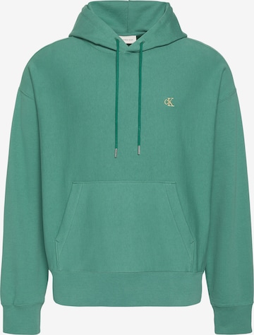 Calvin Klein Jeans Sweatshirt 'Premium' in Green: front