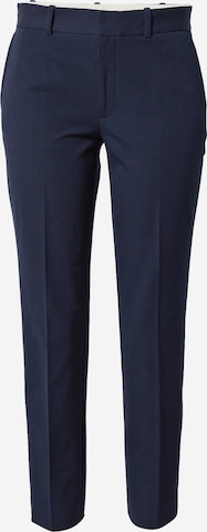 Slimfit Pantaloni con piega frontale di Polo Ralph Lauren in blu: frontale