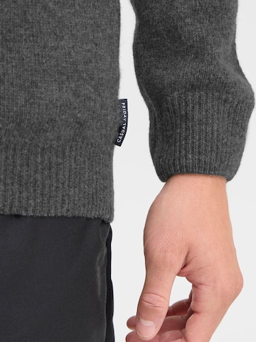 Casual Friday Sweater ' CFKARL LAMBSWOOL ' in Grey
