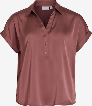 VILA Blouse 'VIEnna Ravenna' in Brown: front