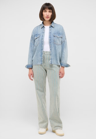 MUSTANG Flared Jeans 'Style Madison Wide' in Grün