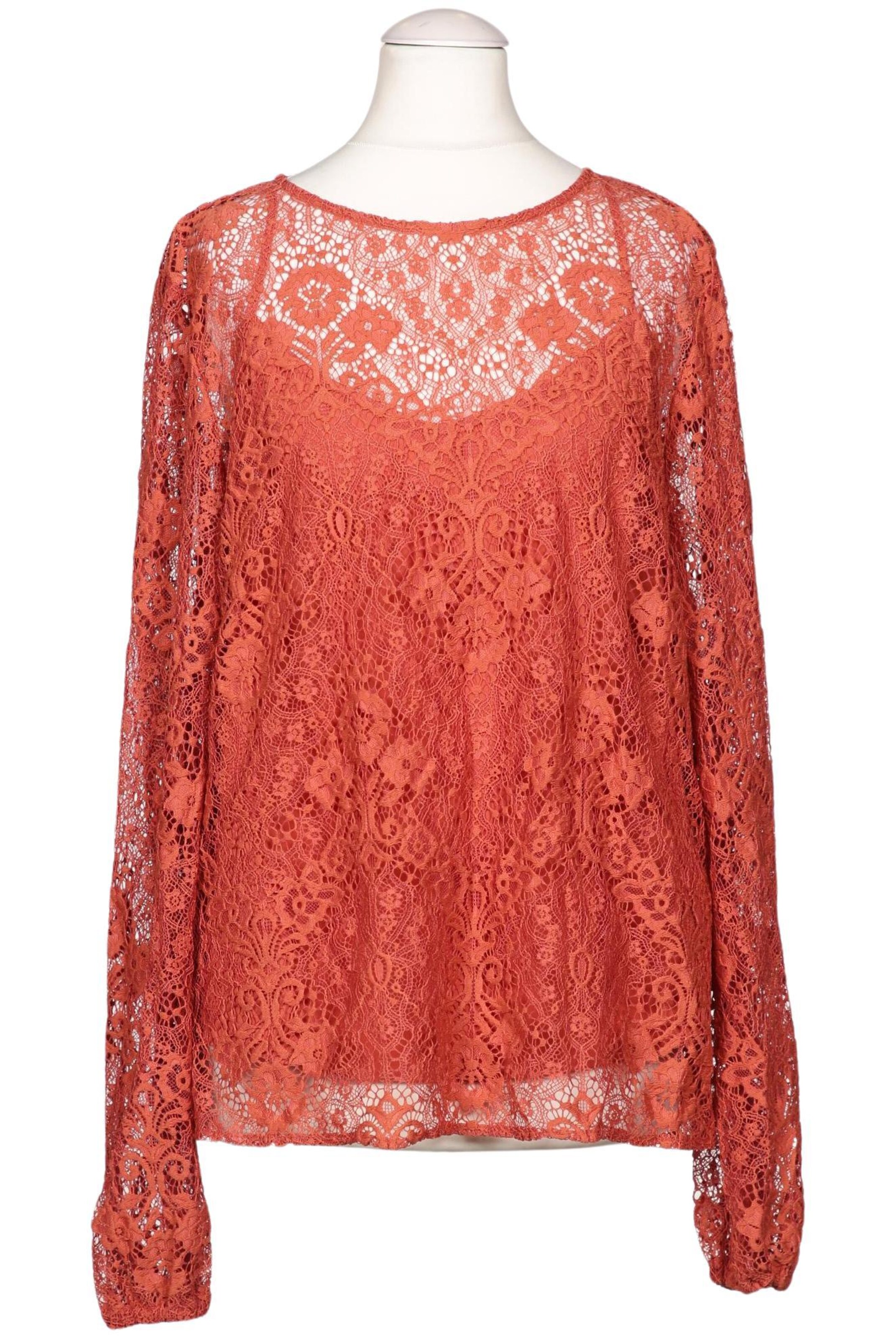 HALLHUBER Bluse M in Orange: Vorderseite