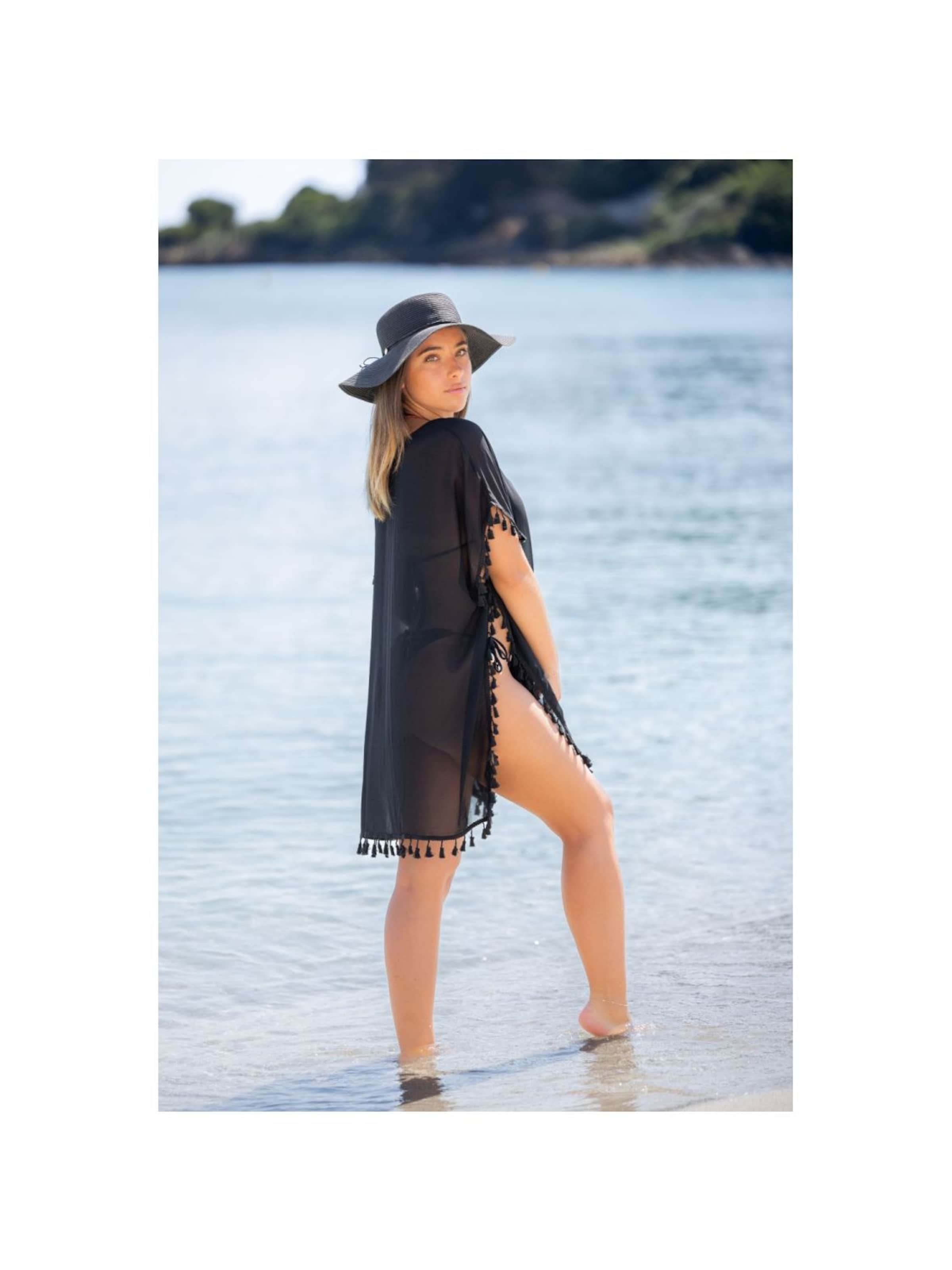 alberto cabale Beach Dress in Black