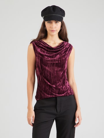 Chemisier VERO MODA en rouge : devant