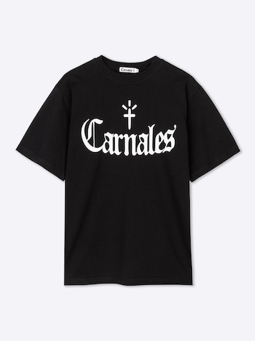 Carnales - Camiseta 'Camiseta' en negro: frente