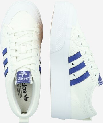 Sneaker bassa 'Nizza Platform' di ADIDAS ORIGINALS in bianco